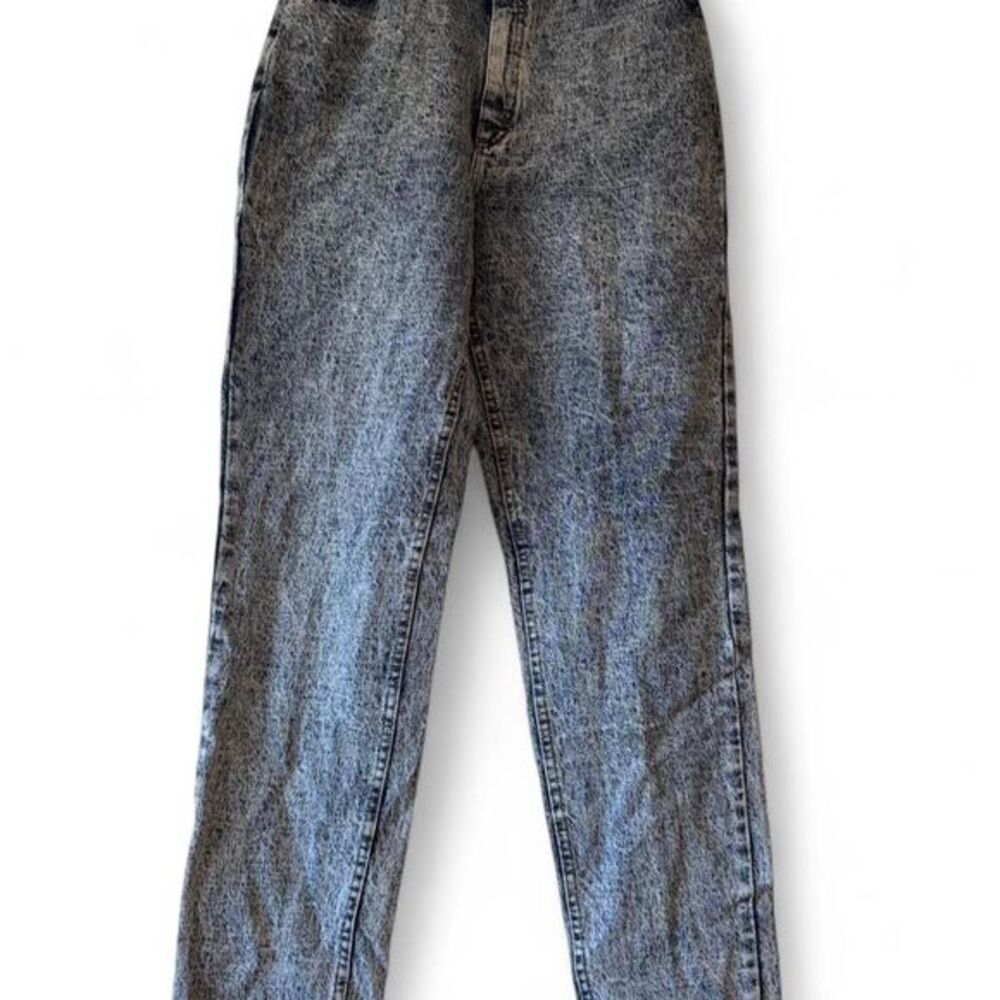Lee Women's Mom 80s 90s Denim Blue Jeans 26 High Waisted Tapered Straight Leg